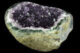 Wide, Purple Amethyst Geode - Uruguay #123782-3